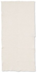 Ferm Living Osuška z organickej bavlny Off-White 70 x 140 cm