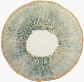 Dezertný tanier's reaktívnou glazúrou Imogen