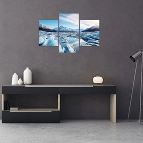 Obraz - Ľadovcové útvary (90x60 cm)