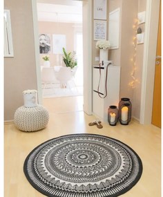Koberec kruh šnurkový SIZAL FLAT 48695/690