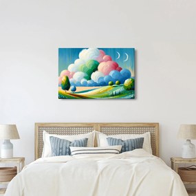 Obraz - Krajinka s mrakom (90x60 cm)