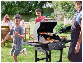 Grillmeister Plynový gril Memphis s 2 horákmi  (100386085)