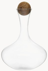 Ručne fúkaný dekantér's dreveným vekom Eden, 2 l