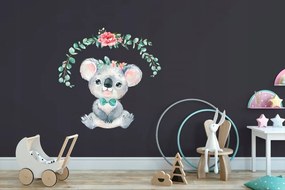 Nálepka na stenu roztomilá koala