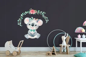 Nálepka na stenu roztomilá koala
