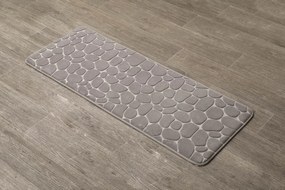 TENDANCE Predložka do kúpeľne Stones, 45x120 cm, béžová