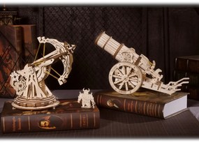 ROBOTIME Roker 3D drevené puzzle Stredoveké obliehacie dialo 158 ks