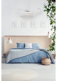 FANAWAY 511030 - LED Stropný ventilátor FRASER 3xE27/20W/230V biela + DO