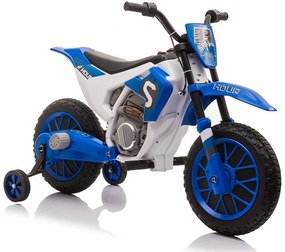 LEAN CARS Elektrická motorka XMX616 - modrá - 2x35W - 1x12V7Ah - 2021