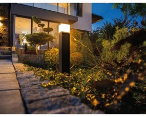 Kanlux 38762 - Vonkajšia lampa DASTEN 1xG9/11W/230V 30 cm IP44 čierna