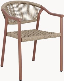 Záhradné jedálenské stoličky's opierkami Canarias, 4 ks