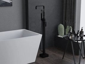 Mexen Avila, voľnostojaca vaňová batéria, čierna, 75833-70