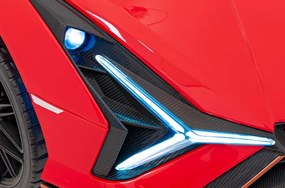 Elektrické autíčko Lamborghini SIAN červené
