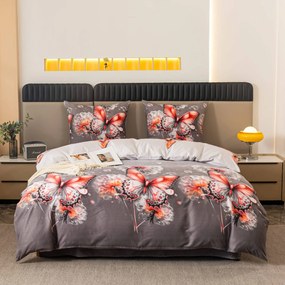 Obliečky z mikrovlákna FLARISSE sivé Rozmer obliečky: 70 x 80 cm | 140 x 200 cm