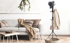 Stojanový vešiak PABLO čierny