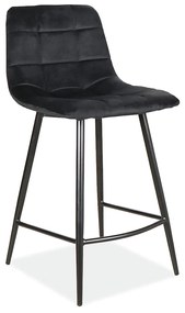 Najlacnejsinabytok MILA H-2 barová stolička, Bluvel 19 / čierna