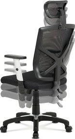 Sconto Kancelárska stolička PETER čierna