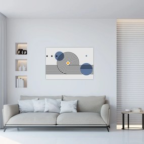 Obraz - Minimalistická abstrakcia N⁰1 (90x60 cm)
