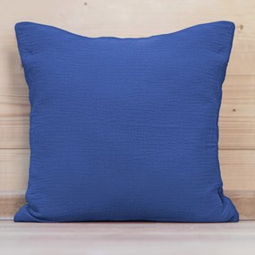 Biante Mušelínová obliečka na vankúš MSN-051 Modrá 50 x 60 cm