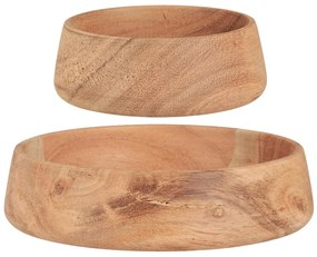 Sada 2 misiek z akáciového dreva ACACIA WOOD