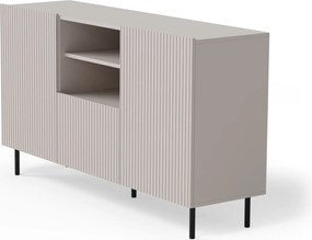 Komoda PAXOS KM-1 150 cm kašmírová/čierna