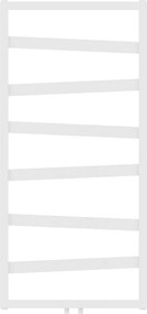 Mexen, Mexen Zoom dekoratívny kúpeľňový radiátor 1100 x 530 mm, 376 W, biely - W130-1100-530-00-20