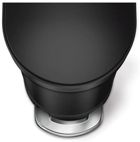 Pedálový oceľový odpadkový kôš 45 l Slim – simplehuman