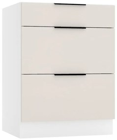 Kuchynská skrinka Sonja D60 S/3 béžový