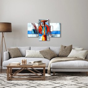 Obraz maľby starovekej osoby (90x60 cm)