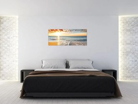 Obraz - Východ slnka (120x50 cm)