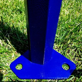 BRIMO Rýchlorozkladací stánok 2x3 m (3 steny): Oceľová pevnosť pre trhovníkov - s 3 stenami - Modrá 21