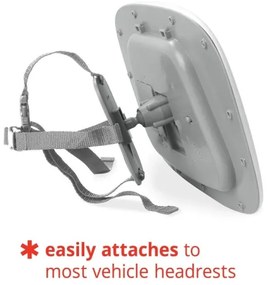 Skip Hop - Detské spätné zrkadielko do auta LINING CLOUD 3xAA