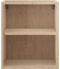 Mexen Box-A, otvorená skrinka s policou 40 cm, dub, 91AX2-0400-470-0-81