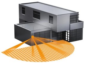 Steinel 034702 - Vonkajší senzor pohybu ECO IP54 čierna
