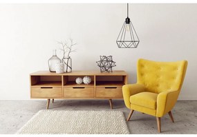 Toolight - Stropná lampa Reno 1xE27 180986, čierna, OSW-00011