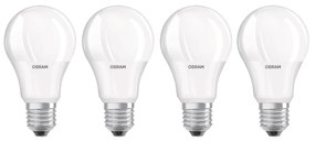 OSRAM LED E27 Base Retro 9 W matná 4 ks 2700 K