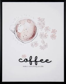 3D obraz Coffe time 40 x 50 cm