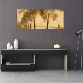 Obraz - Joseph Mallord William Turner, Mortlake Terrace, reprodukcia (120x50 cm)