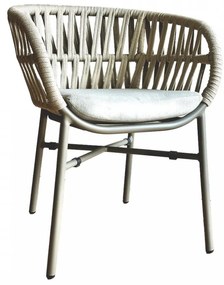 TAHITI kreslo taupe