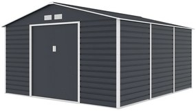 Záhradný domček G21 GAH 1300 - 340 x 382 cm, antracitový 63900695
