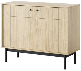 Komoda Japandi (K104), dub linea