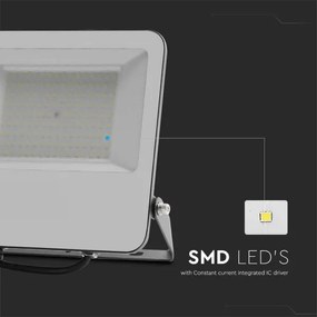 LED Reflektor SAMSUNG CHIP LED/100W/230V 6500K IP65 čierna