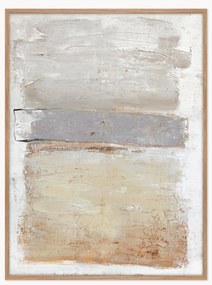 Ručne maľovaná nástenná dekorácia v drevenom ráme Scenario