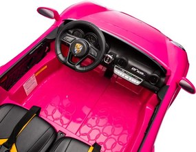 LEAN CARS S322 Ružové auto na batérie 4x4