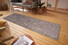 Nouristan - Hanse Home koberce Kusový koberec Cairo 105588 Port Said Cream Blue – na von aj na doma - 80x200 cm