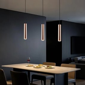 Immax 08306L - Závesný luster PUNTO 1xGU10/9W/230V ružové zlato