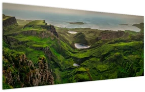 Obraz - Quiraing, Škótsko (120x50 cm)