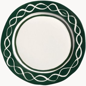 Ručne maľované raňajkové taniere z porcelánu Festivo, 2 ks