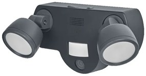 Ledvance - LED Vonkajšie svietidlo so senzorom a kamerou 2xLED/8W/230V IP44 Wi-Fi
