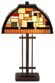 MOSAICA – stolná lampa v štýle Tiffany